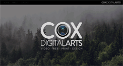 Desktop Screenshot of coxdigitalarts.com